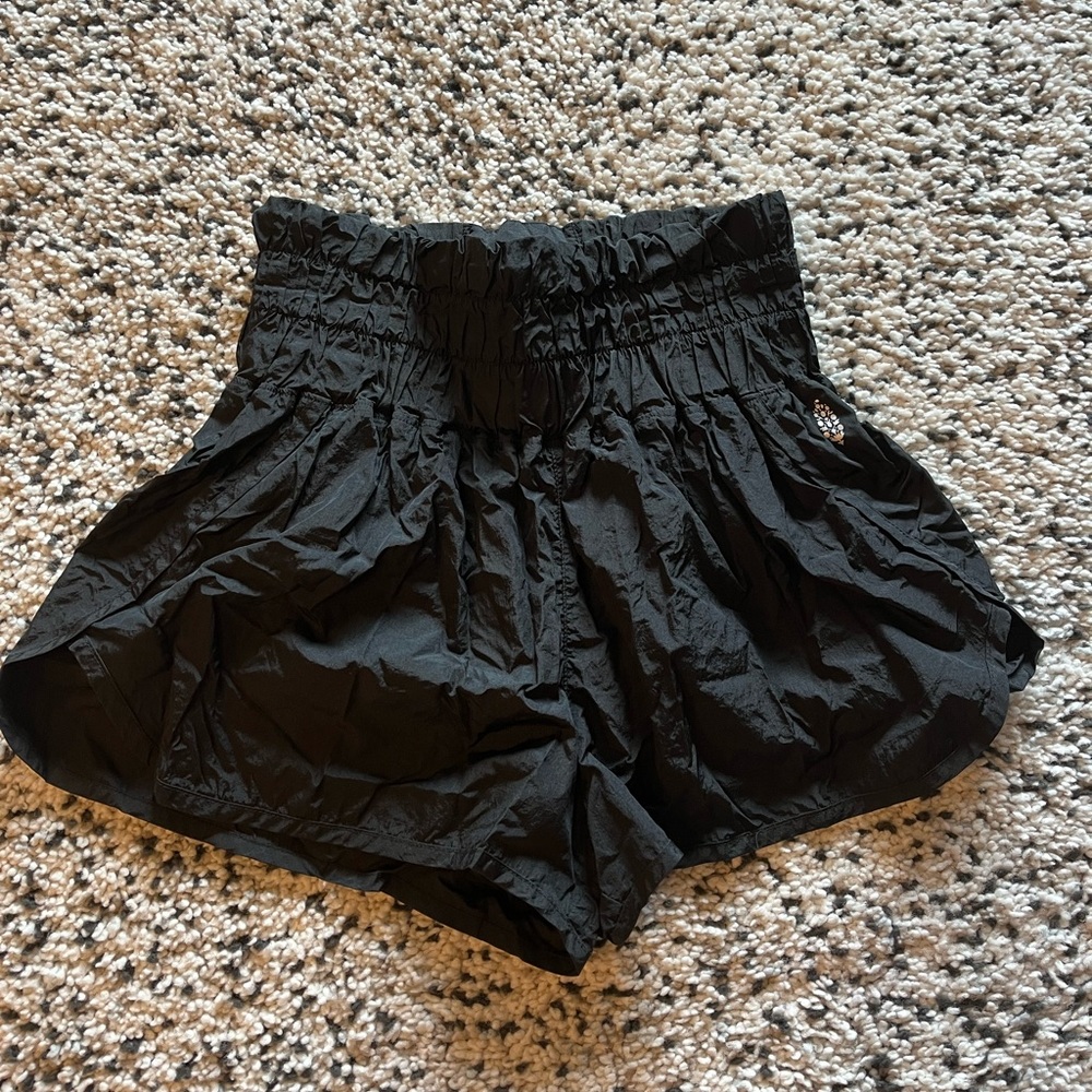 FP movement black athletic shorts
